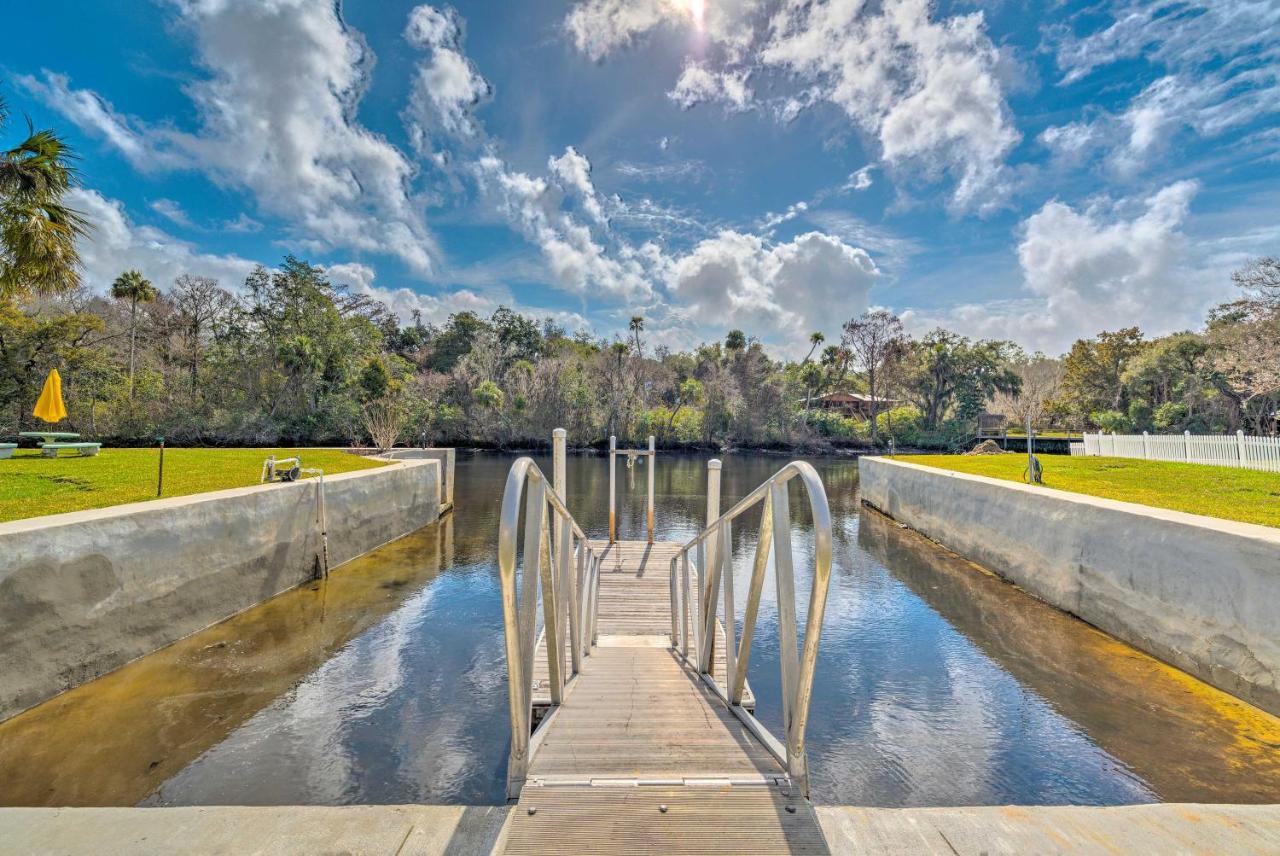 Withlacoochee River House With Dock And Kayaks! Yankeetown 外观 照片
